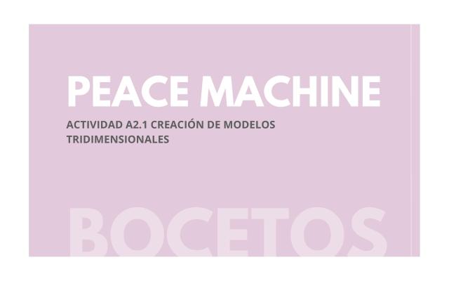 "The Making Of" Peace Machine