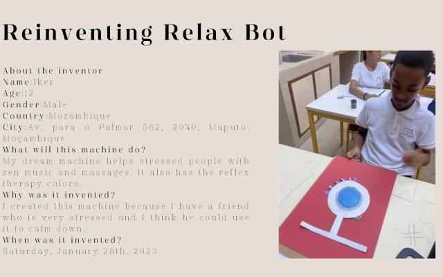 "The Making Of" Relax Bot