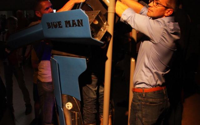 The Blue man: Het Werkend Prototype